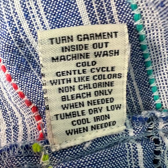 Caffe Marrakesh Anthro Cotton Top Womens 2X Flowy Tasseled Bohemian Cottagecore - Picture 10 of 12